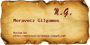 Moravecz Gilgames névjegykártya